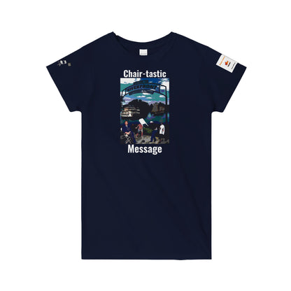 Montgomery Brawl - T-shirt classique à col rond pour femmes Chair-tastic