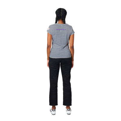 Montgomery Brawl - T-shirt classique à col rond pour femmes Chair-tastic