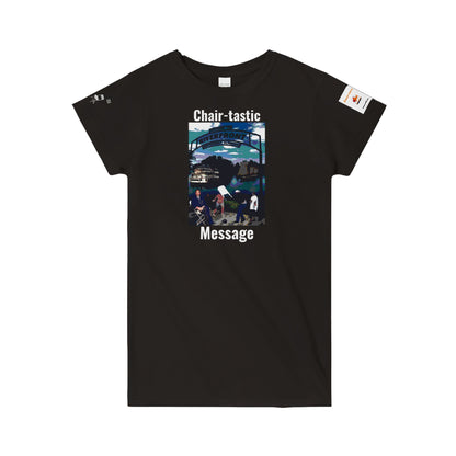 Montgomery Brawl - T-shirt classique à col rond pour femmes Chair-tastic