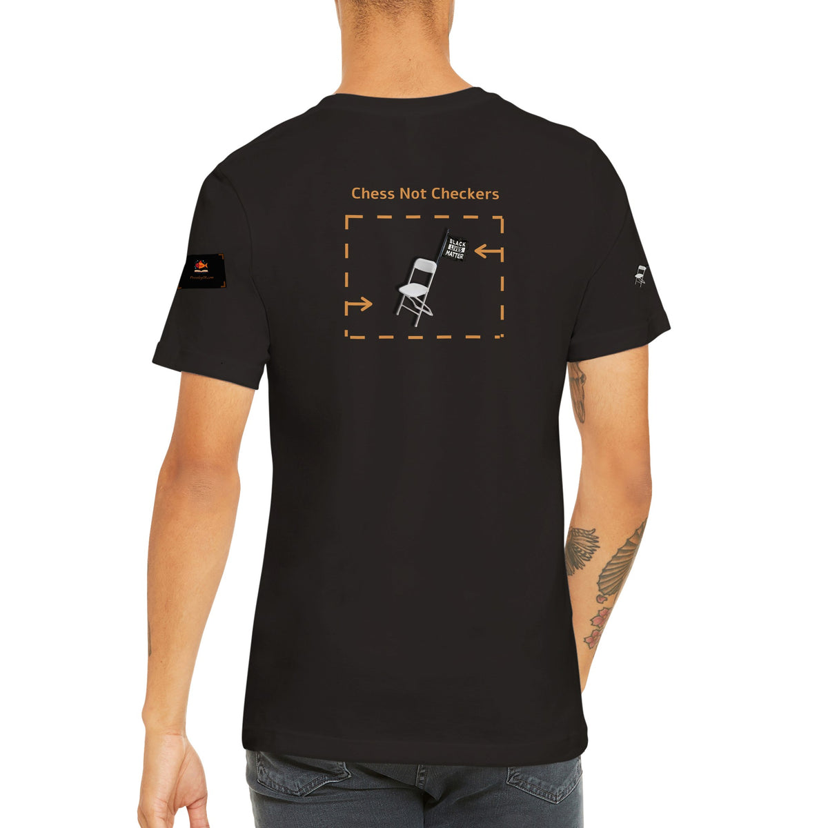 [Unisex] Premium "Chess Not Checkers" Crewneck T-shirt