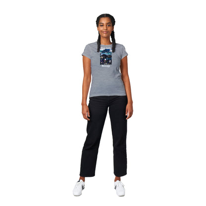 Montgomery Brawl - T-shirt classique à col rond pour femmes Chair-tastic